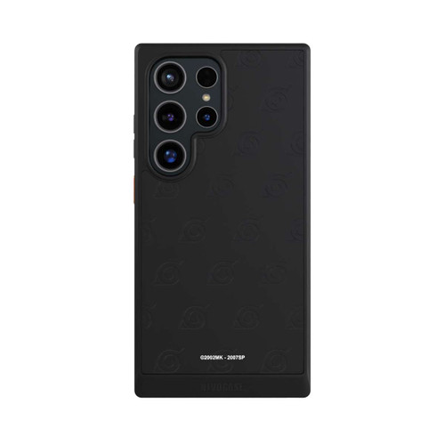 Samsung Galaxy S24 Ultra NIVOcore Black Konoha Pattern Transparant