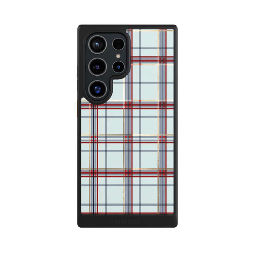 Samsung Galaxy S24 Ultra NIVOcore Tartan Blau