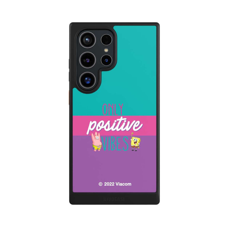 Galaxy S24 Ultra NIVOcore  Spongebob - Only Positive Vibes