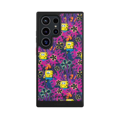 Samsung Galaxy S24 Ultra NIVOcore Spongebob - Coral Pattern