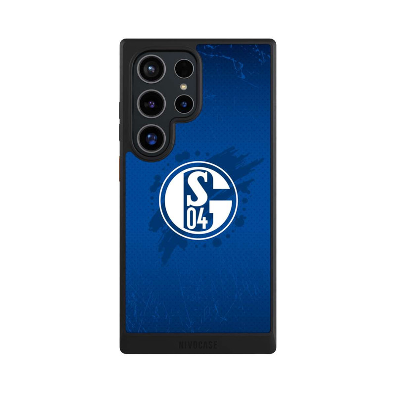 Galaxy S24 Ultra NIVOcore Schalke 04 Farbe Fleck Blau
