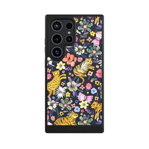 Samsung Galaxy S24 Ultra NIVOcore Spring Tigers Flowers Black