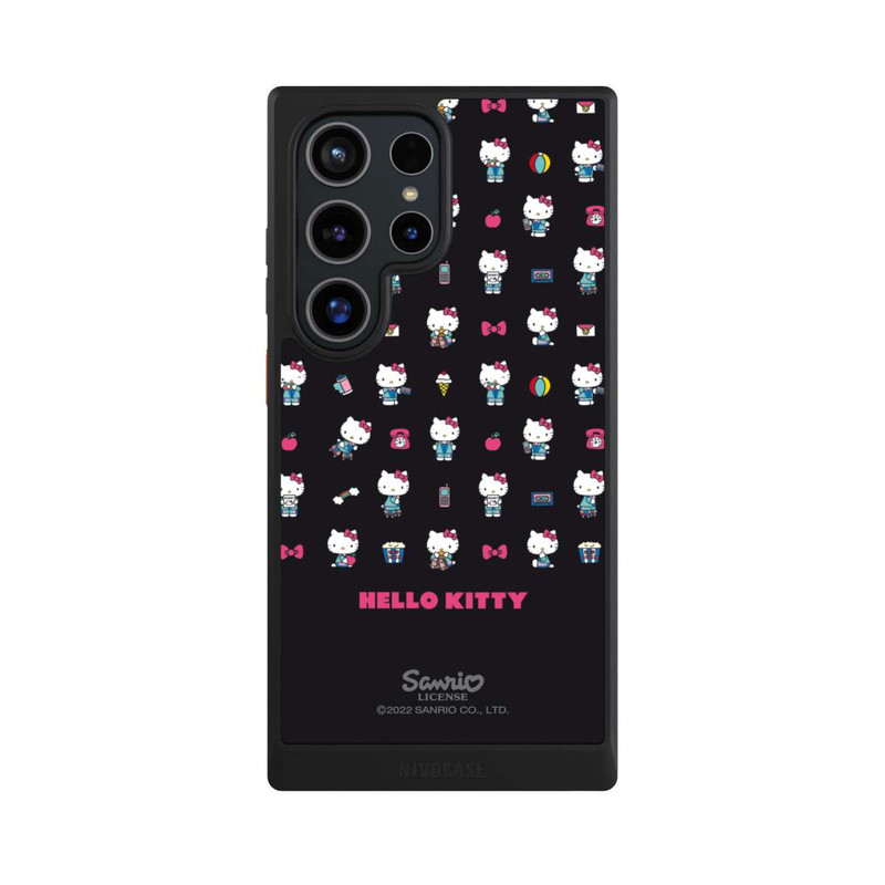 Galaxy S24 Ultra NIVOcore Hello Kitty 90s Schwarz