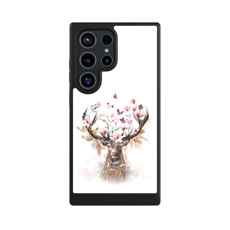 Galaxy S24 Ultra NIVOcore Deer Flowers Antlers