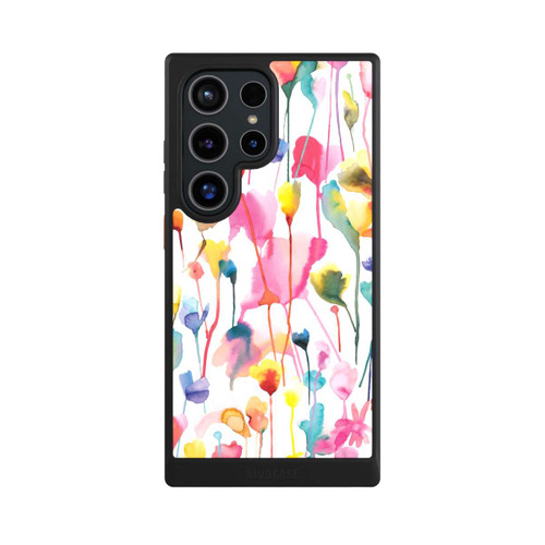 Samsung Galaxy S24 Ultra NIVOcore Watercolor Wild Flowers Coloful