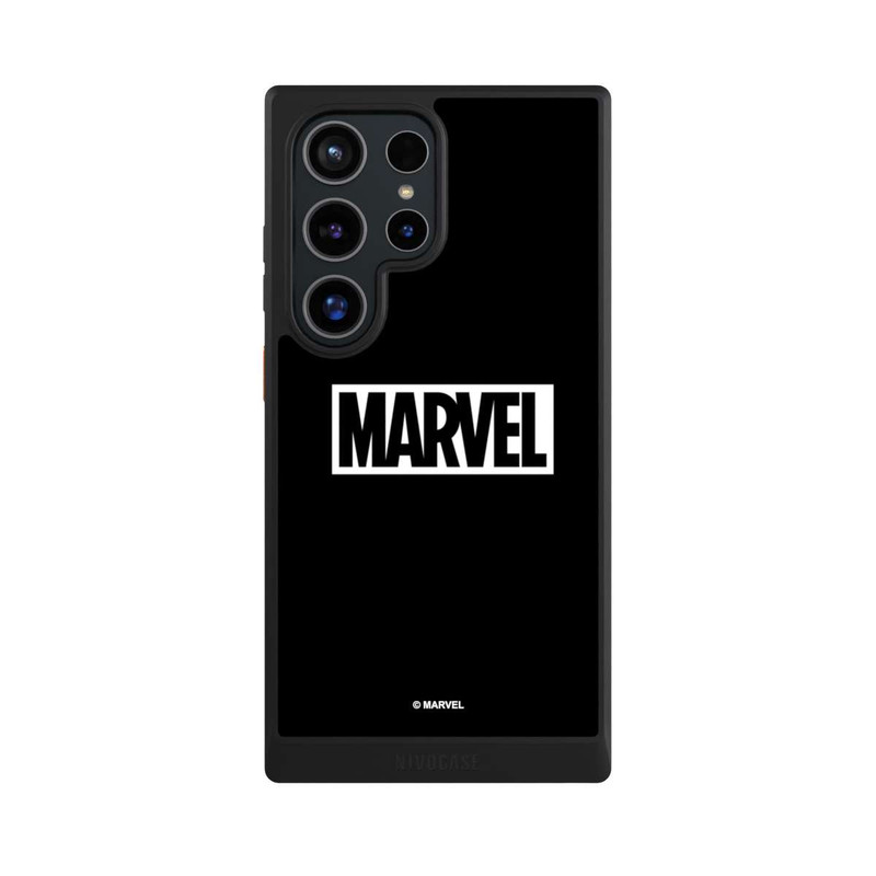 Galaxy S24 Ultra NIVOcore Marvel Logo Black