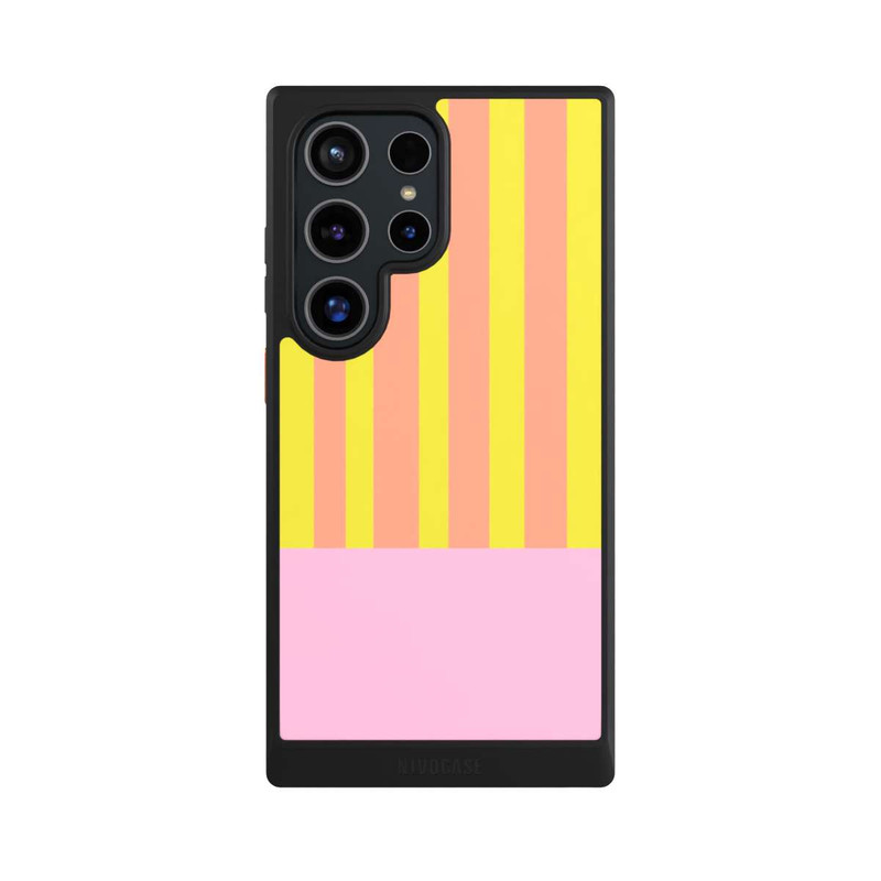 Galaxy S24 Ultra NIVOcore Neonfarbige Streifen