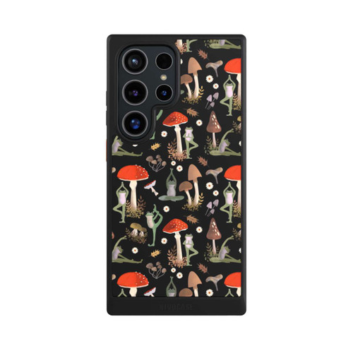 Samsung Galaxy S24 Ultra NIVOcore Yoga-Frösche mit Pilzen