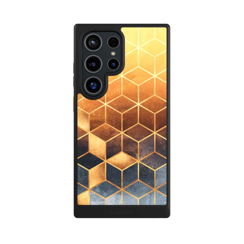 Samsung Galaxy S24 Ultra NIVOcore Würfel goldener Farbverlauf
