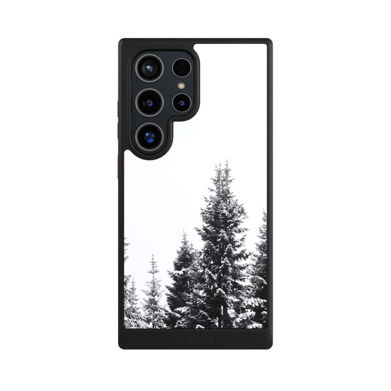 Galaxy S24 Ultra NIVOcore Schneebedeckte Tannen