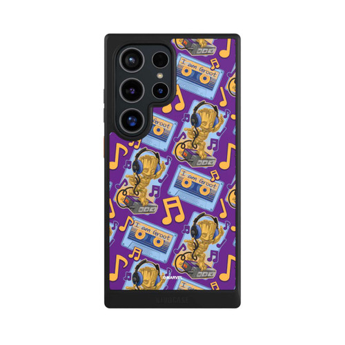 Samsung Galaxy S24 Ultra NIVOcore Groot Comic Headphones Guardians of the Galaxy