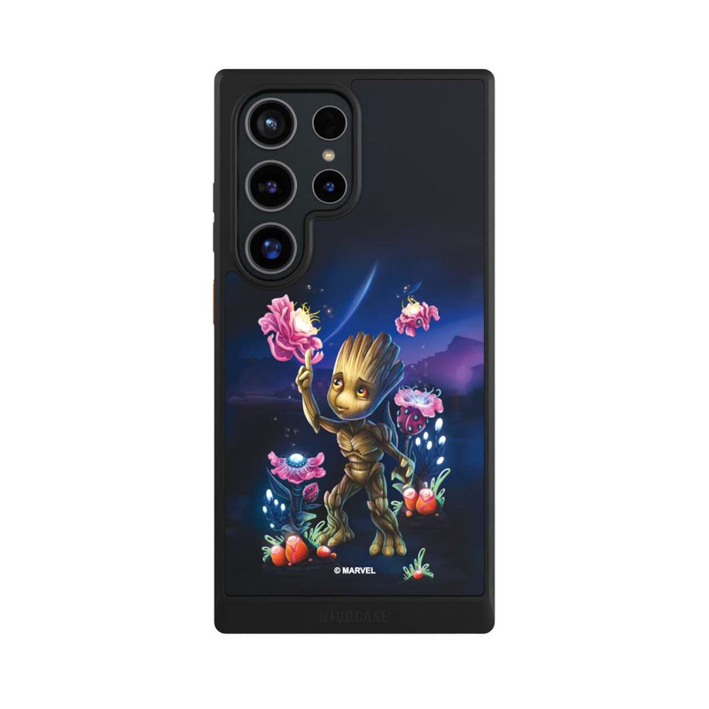 Galaxy S24 Ultra NIVOcore Baby Groot Blumen