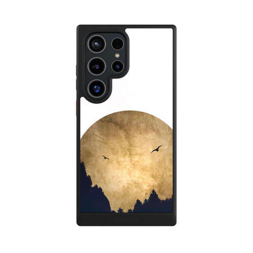 Samsung Galaxy S24 Ultra NIVOcore Zwei Vögel vor Mond