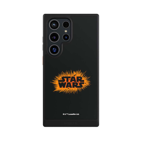 Samsung Galaxy S24 Ultra NIVOcore Star Wars Logo Orange Halloween Explosion