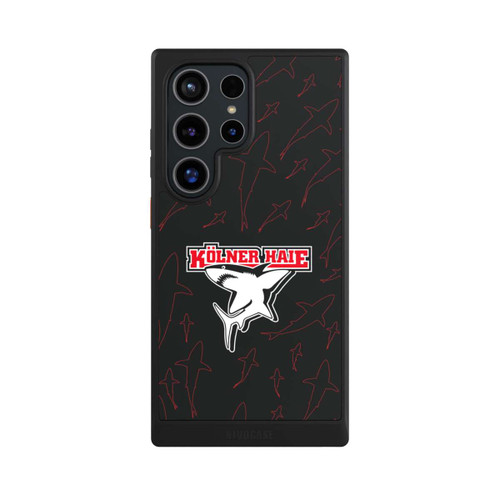 Samsung Galaxy S24 Ultra NIVOcore Haie Muster Rot