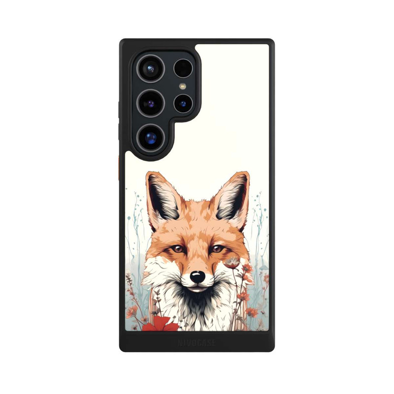 Galaxy S24 Ultra NIVOcore  Fox with Flowers