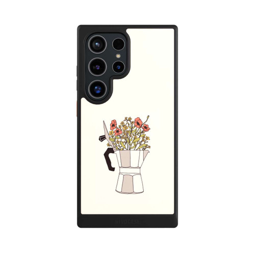 Samsung Galaxy S24 Ultra NIVOcore Moka Blumen