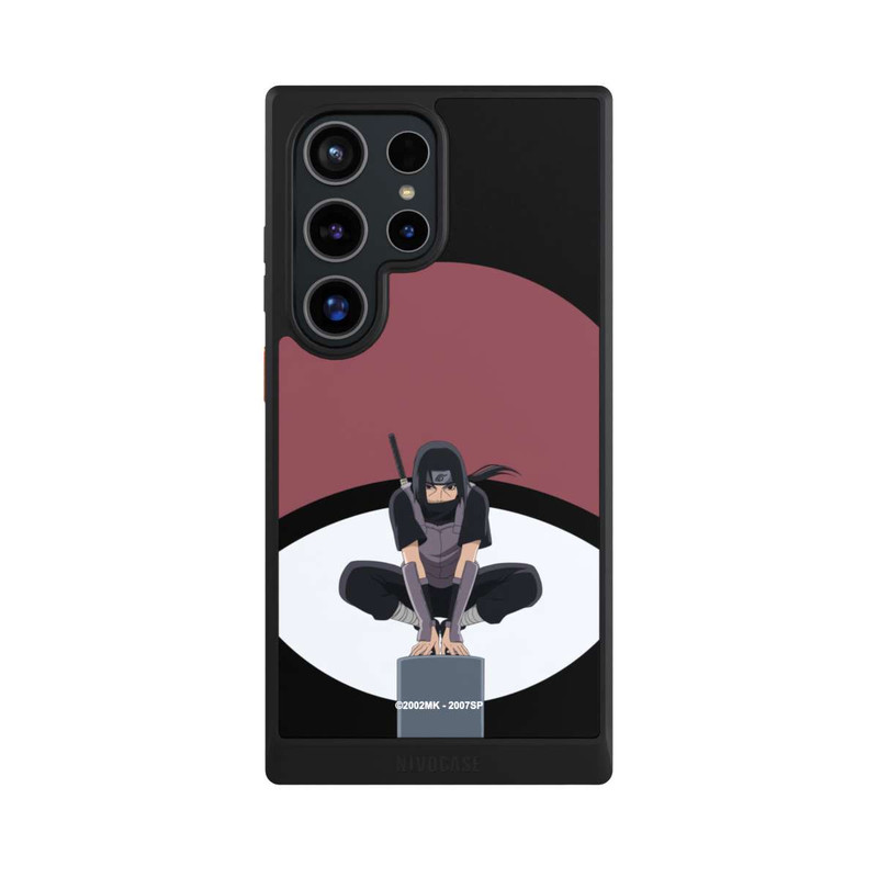 Galaxy S24 Ultra NIVOcore Itachi Uchiha Symbol schwarz