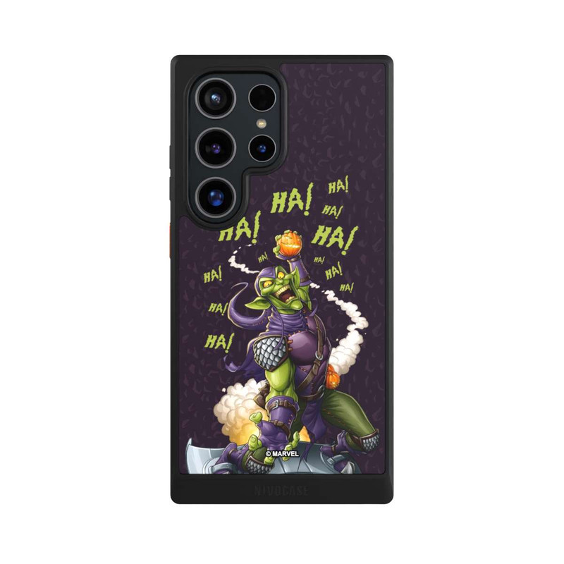 Galaxy S24 Ultra NIVOcore Green Goblin Pumpkin Bomb