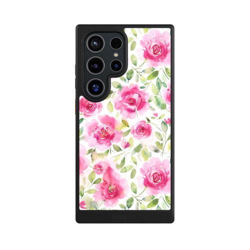 Samsung Galaxy S24 Ultra NIVOcore Aquarell Frische Rosen