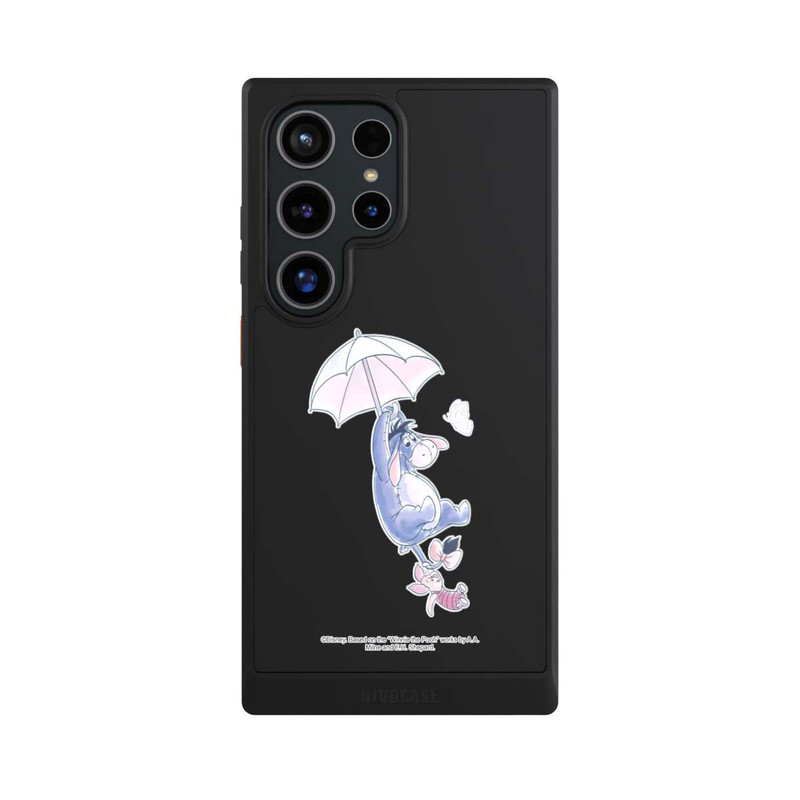 Galaxy S24 Ultra NIVOcore Winnie Pooh Eeyeore Find Happiness Transparent
