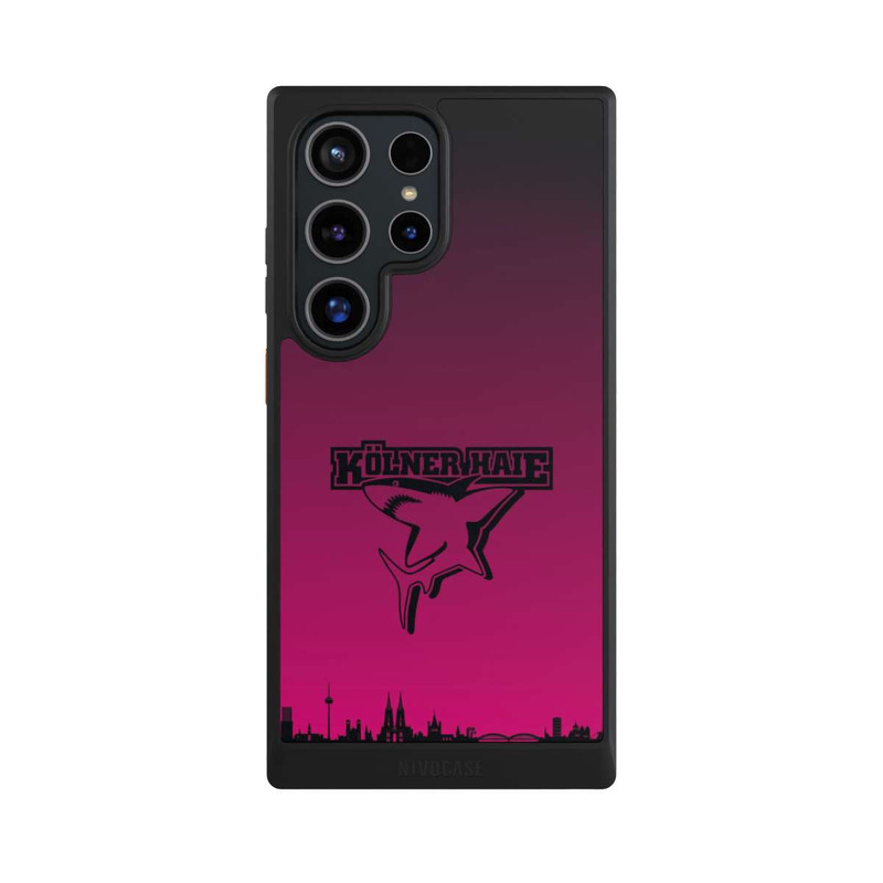 Galaxy S24 Ultra NIVOcore Kölner Haie Skyline Pink