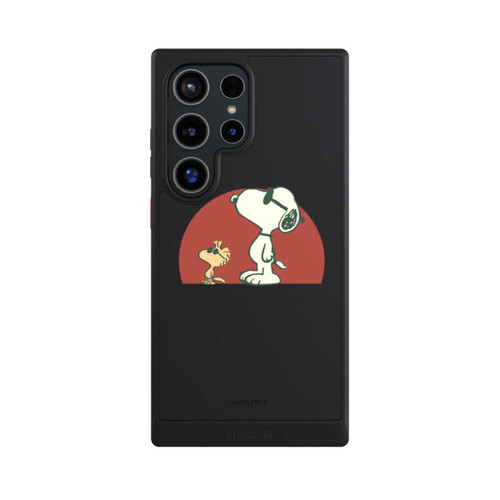 Samsung Galaxy S24 Ultra NIVOcore Snoopy Woodstock Far Out transparent