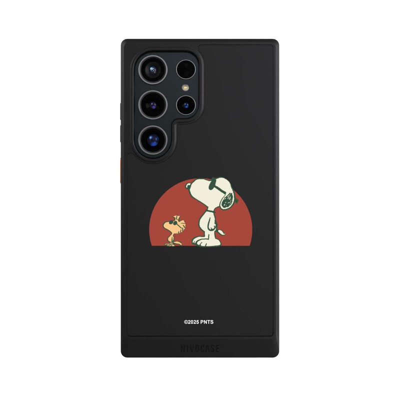 Galaxy S24 Ultra NIVOcore Snoopy Woodstock Far Out transparent