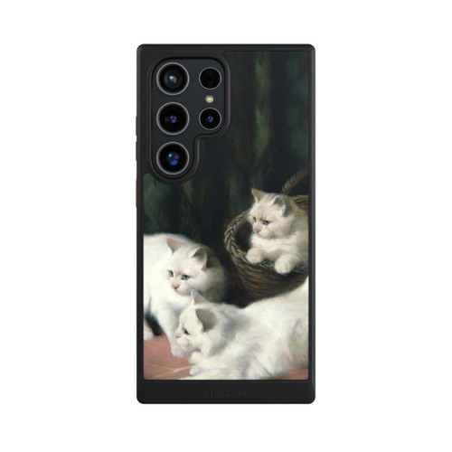 Samsung Galaxy S24 Ultra NIVOcore Three White Angora Kittens