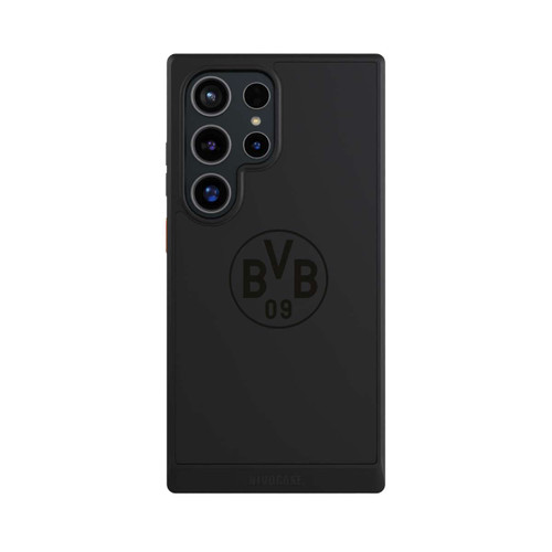 Samsung Galaxy S24 Ultra NIVOcore BVB Logo Schwarz Transparent