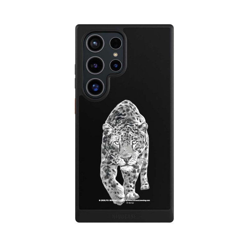 Galaxy S24 Ultra NIVOcore Leopard Schwarz