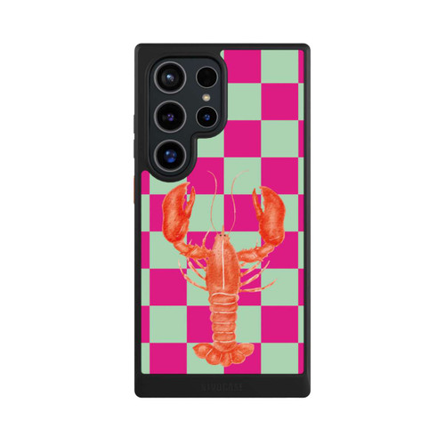 Samsung Galaxy S24 Ultra NIVOcore Pink Checkers Lobster
