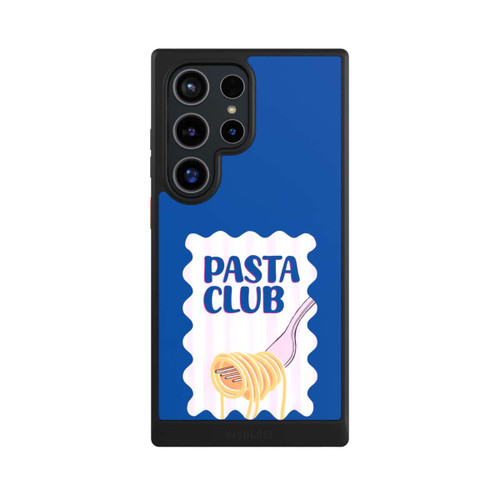 Samsung Galaxy S24 Ultra NIVOcore Pasta Club in Blue and Pink