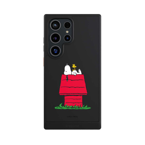 Samsung Galaxy S24 Ultra NIVOcore Snoopy and Woodstock Classic transparent