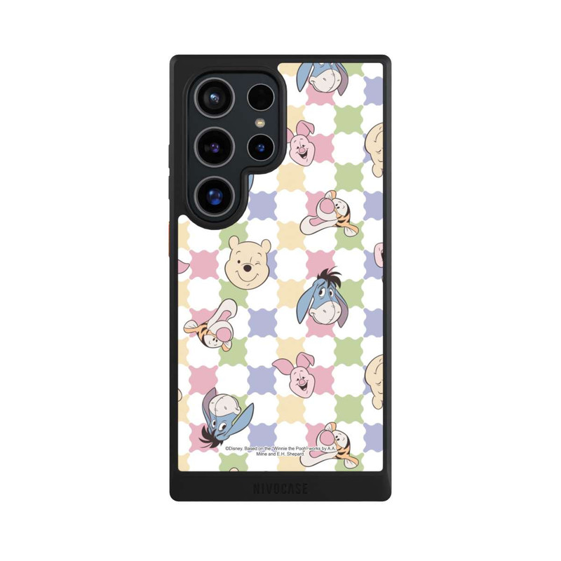 Galaxy S24 Ultra NIVOcore Winnie Puuh und Freunde farbenfrohes Muster