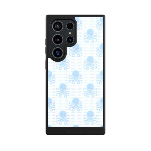 Samsung Galaxy S24 Ultra NIVOcore Blue Watercolor Octopus