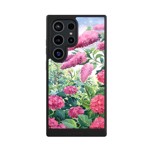 Samsung Galaxy S24 Ultra NIVOcore Garden Hydrangeas and Buddleia by Christopher Ryland