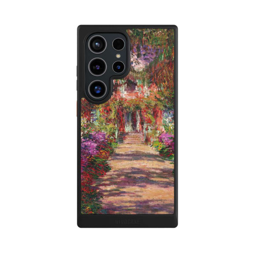Samsung Galaxy S24 Ultra NIVOcore Eine Allee in Monets Garten in Giverny by Claude Monet