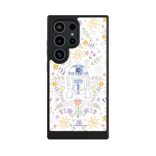 Samsung Galaxy S24 Ultra NIVOcore R2D2 Blumen Muster