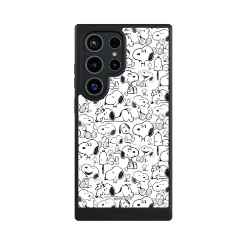 Samsung Galaxy S24 Ultra NIVOcore Classic Snoopy Pattern White