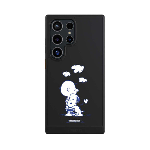 Samsung Galaxy S24 Ultra NIVOcore Peanuts Charlie Brown Snoopy Hug Transparent