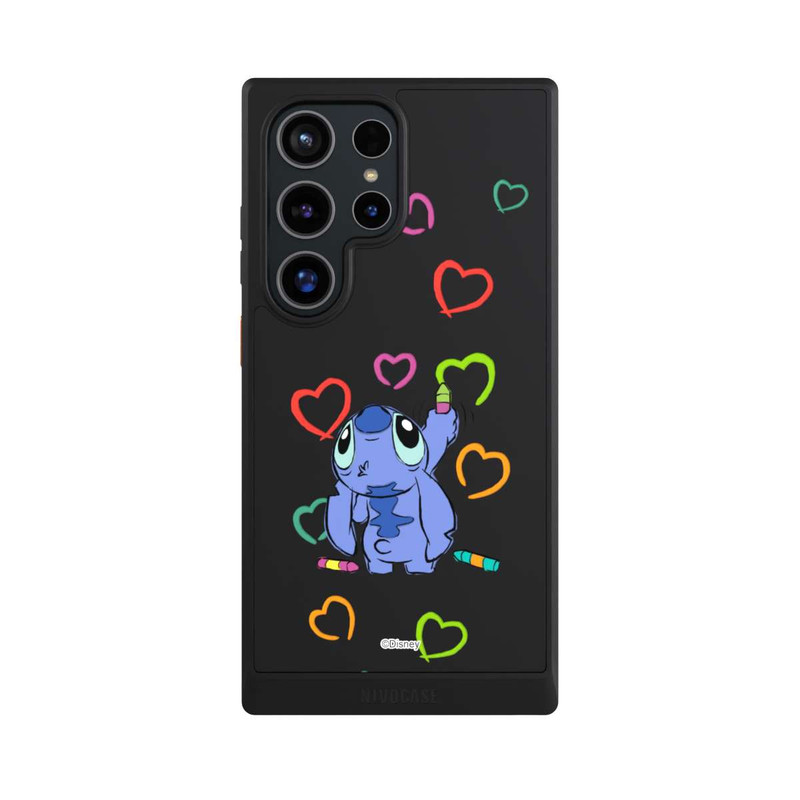 Galaxy S24 Ultra NIVOcore Stitch Draws a Heart Transparent