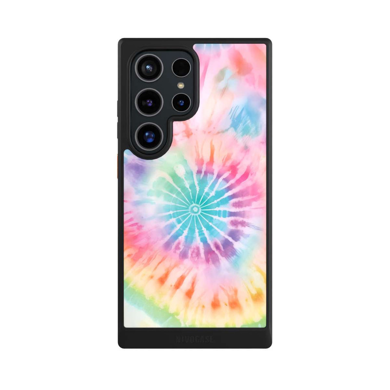 Galaxy S24 Ultra NIVOcore Rainbow Color Tie Dye 