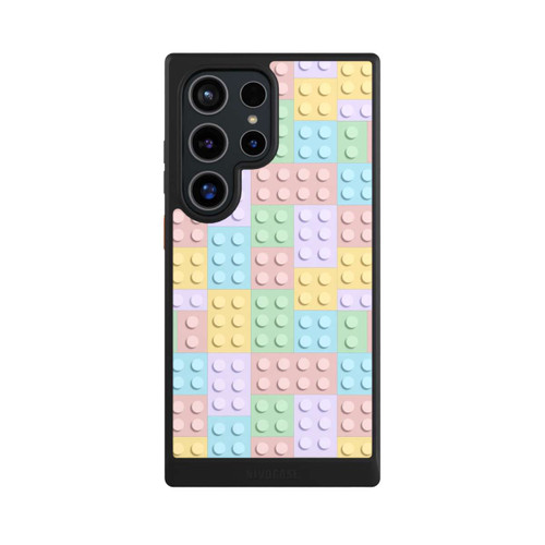 Samsung Galaxy S24 Ultra NIVOcore Colorful Blocks Pattern
