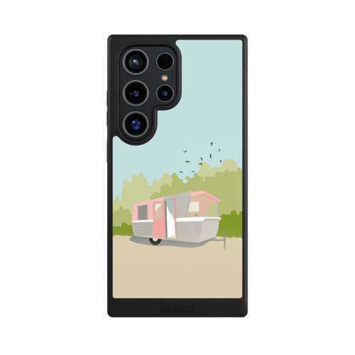 Samsung Galaxy S24 Ultra NIVOcore Retro Glamping by Roberta Murray