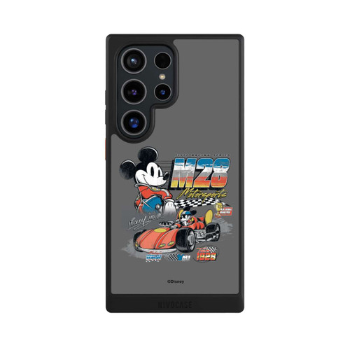 Samsung Galaxy S24 Ultra NIVOcore Micky Maus Rennfahrer Auto M28