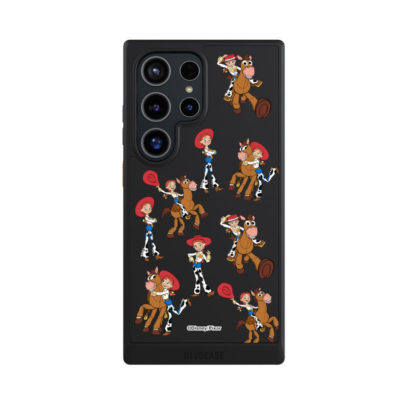 Galaxy S24 Ultra NIVOcore Toy Story 5 Jessie Cowboy Pattern Transparent