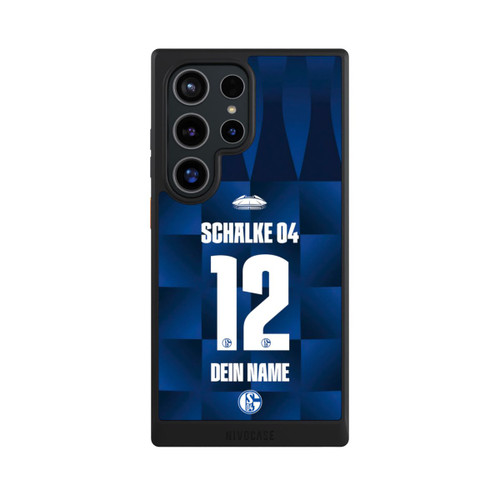 Samsung Galaxy S24 Ultra NIVOcore Schalke 04 Trikot Personalisierbar 26-27