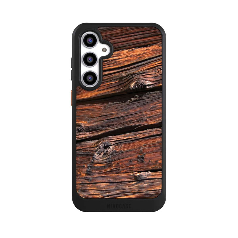 Galaxy S23 FE NIVOcore Effritement Planche en Bois