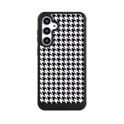 Samsung Galaxy S23 FE NIVOcore Houndstooth black-white